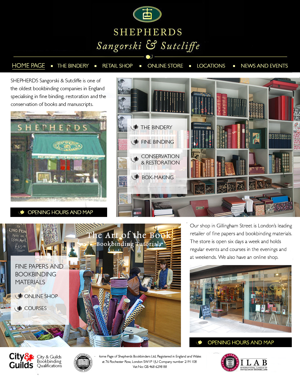 Home Page [www.bookbinding.co.uk]